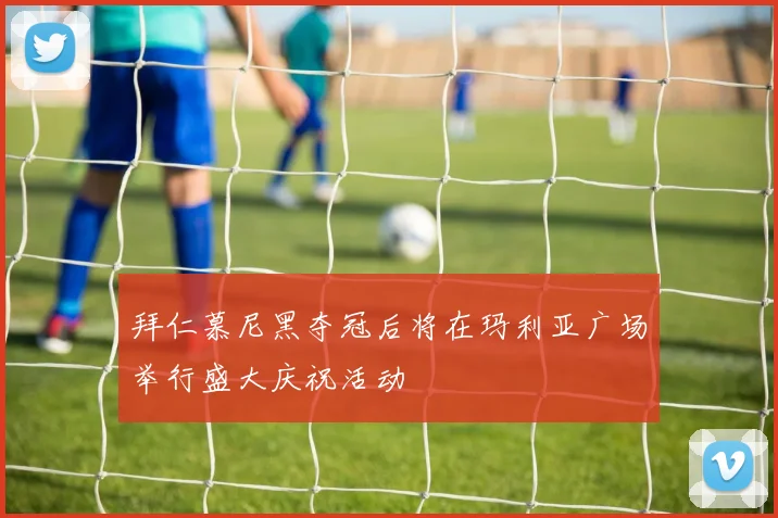 拜仁慕尼黑夺冠后将在玛利亚广场举行盛大庆祝活动